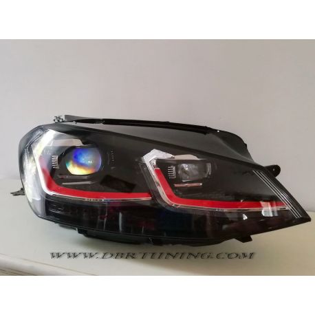 Fari Led + freccia dinamic VW GOLF 7 12-17 neri