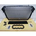 Sport grill look RS AUDI A4 B8 11-15 glossy black