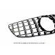 Calandra Mercedes E 207 look GTR 13-17 nera-cromo