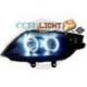 Gruppi ottici Angel eyes CCFL Bmw Z4 E85-86 03-08 ner