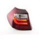 Pilotos traseros DEPO Led Bar BMW E81 E87 07-11 rojo