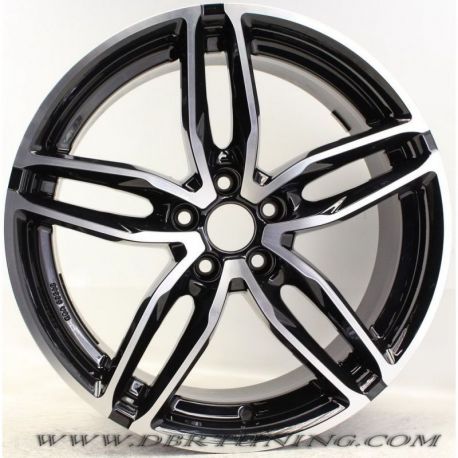 Cerchi in lega Carmani TWINMAX  Black Polish da 20