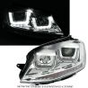 Faros delanteros Led Litec VW GOLF 7 12-17 cromado