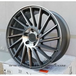 Cerchio in lega KESKIN KT17 Palladium Polish 18