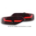 Taillights Tube Led AUDI A4 B8 look 2012 per 07-11 red smoke