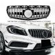 Grill AMG GTR Mercedes A W176 12-15 black chrome