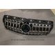 Grill GTR Mercedes A W176 12-15 black chrome