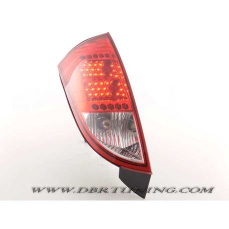 Fanali Led FORD FOCUS 1 98-04 5-porte rosso