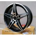 Alloy wheel CARMANI OSKAR Black Polish 17