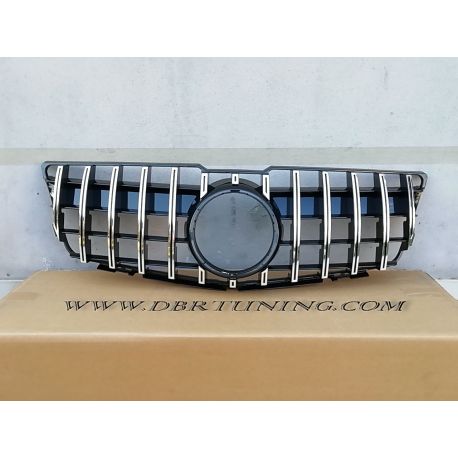 Grill AMG GTR Mercedes A W176 12-15 black chrome
