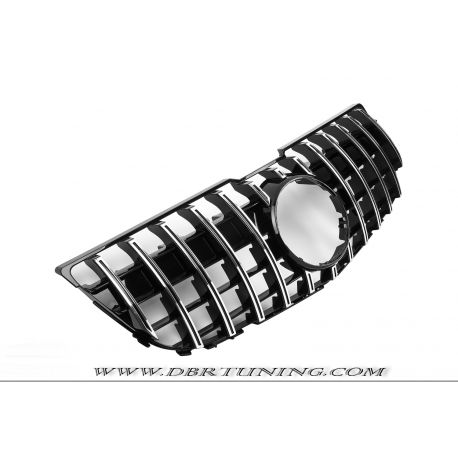 Grill AMG GTR Mercedes GLK X204 12-15 black chrome