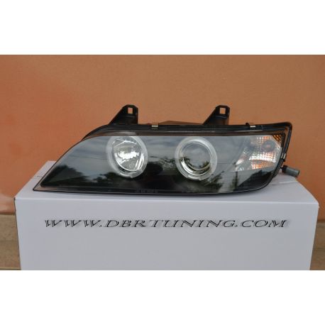 Coppia fari Angel eyes Bmw Z3 E37 96-02 neri