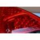 Faros LED FORD FIESTA MK7 08-12 rojo humo