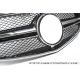 Sport grill Matrix Mercedes E W212 13-16 Silver