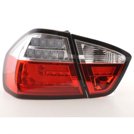 Fanali Led neon BMW 3 E90 05-08 rosso-chiaro