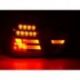 Fanali Led neon BMW 3 E90 05-08 rosso-fumè