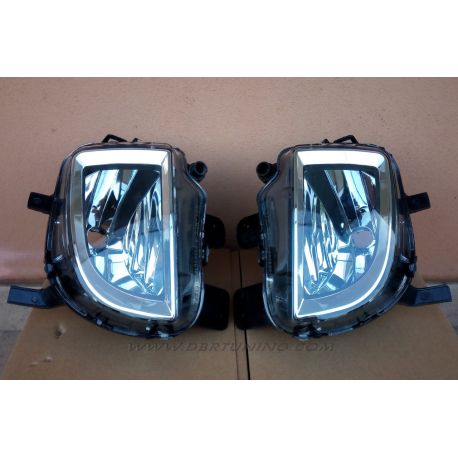 Pair of fog lights VW GOLF 6 GTI GTD 08-12