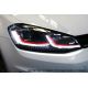 Fari Led + freccia dinamic VW GOLF 7 12-17 neri