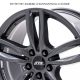 Alloy wheel ATS EVOLUTION Dark Grey 17