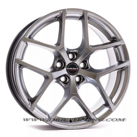 Cerchi in lega BORBET Y Crystal Silver 17