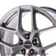 Alloy wheel BORBET Y Crystal Silver 18