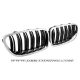 Grill BMW F10 F11 look M5 2011 Glossy Black Chrome