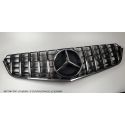 Calandra Mercedes E 207 look GTR 09-13 nera-cromo
