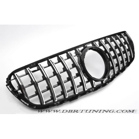 Grill AMG GTR Mercedes GLC X253 15-18 black chrome
