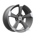 Alloy wheel SP50 Matt Anthracite Polish 18