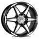 Cerchi in lega Avus GRIZZLY MATT BLACK POLISHED da 17