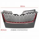 Sport grill VW GOLF 6  look GTI black red
