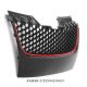 Sport grill VW GOLF 6  look GTI black red