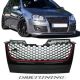 Parrilla VW GOLF 6  look GTI negro rojo