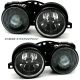 Gruppi ottici Angel Eyes BMW 3 E30 82-94 neri