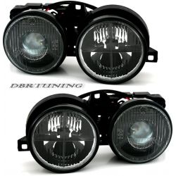 Faros delanteros BMW 3 E30 82-94 en negro