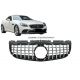 Parrilla Mercedes SLC look GTR 16-19 negro cromado
