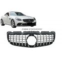 Parrilla Mercedes SLC look GTR 16-19 negro cromado
