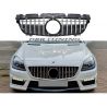 Grilles Mercedes SLK look GTR 11-15 black chrome