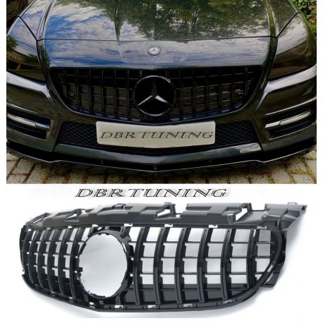 Parrillas Mercedes SLK look GTR 11-15 negro cromado