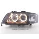 Coppia fari Angel Eyes Audi A6 (4B) 97-01