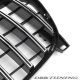 Calandra look AMG 45 Mercedes GLA X156 13-16 silver