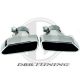 Diffusore scarico singola DX+SX MSport BMW 5 F10-11 10-13