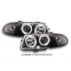 Faros Angel Eyes Opel  Astra (F) 94-98 negro