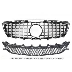 Grilles Mercedes CLS W218 GTR 11-14 black chrome