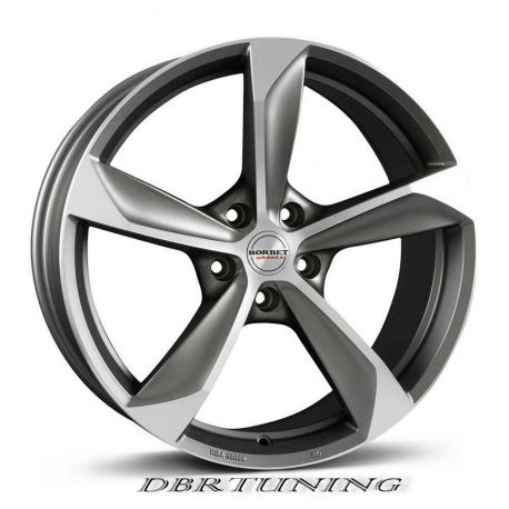 Alloy wheel BORBET S Brillant Silver 18