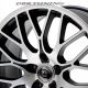 Alloy wheel DIEWE FINA Matt Black Polish 18