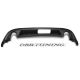Diffusore posteriore GOLF 7 look GTI 12-17