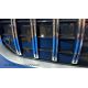 Grille Mercedes SLK look GTR 11-15 black chrome