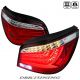 Fanali Tube Led BMW E60 berlina 03-07 rosso-chiaro