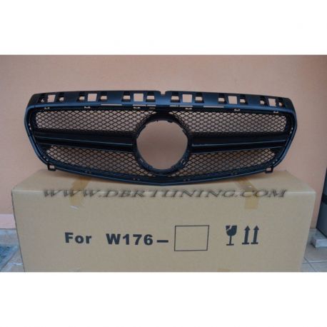 Calandra Mercedes look AMG W176 12-15 nera